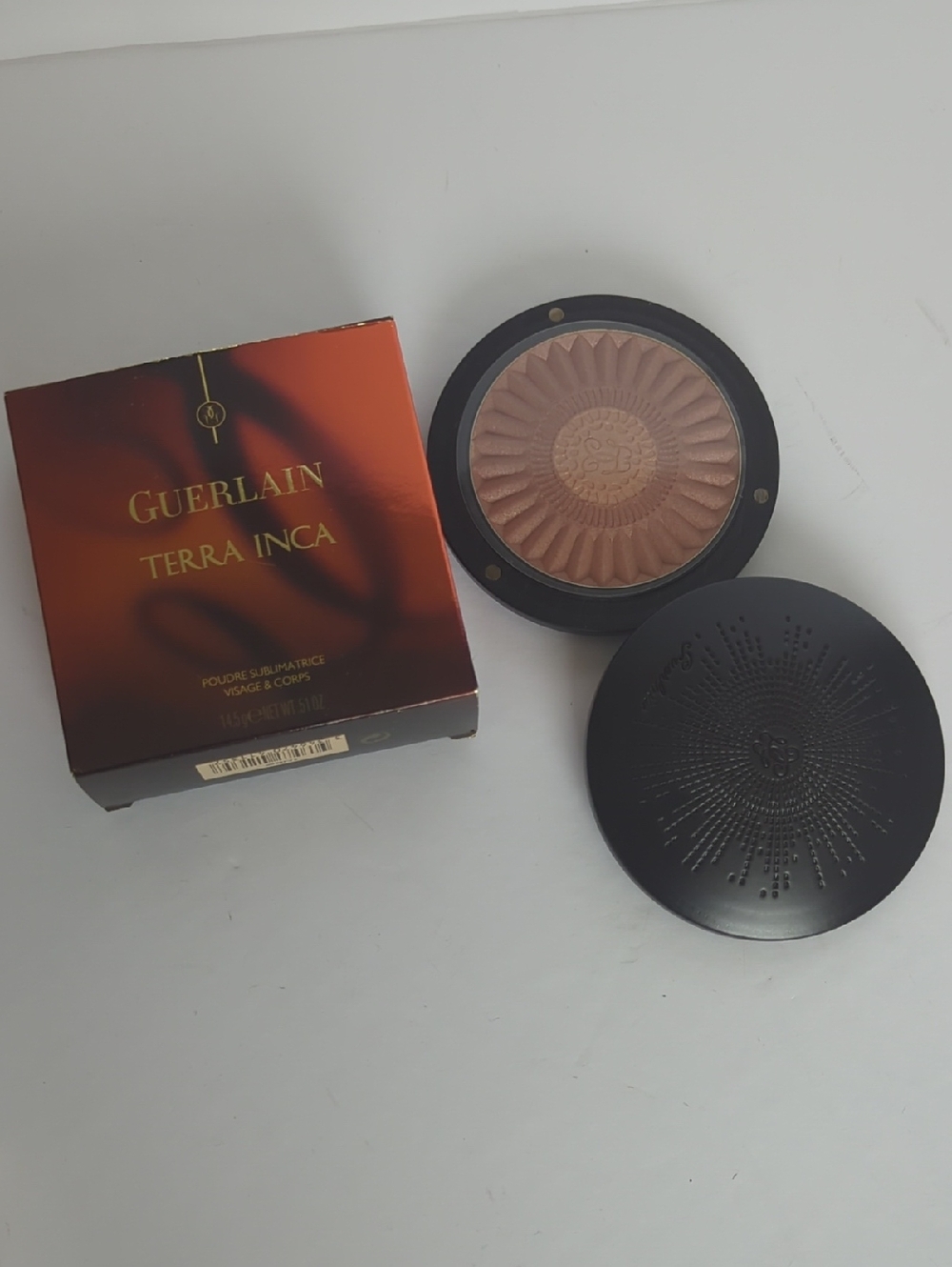 GUERLAIN Terra Inca Sublime Radiant Face & Body Bronzing Powder Ltd Edition